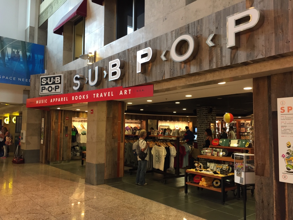 Sub Pop store in SeaTac